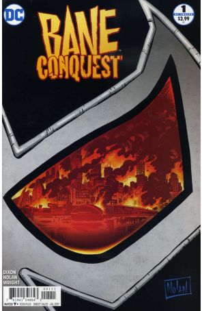 Bane Conquest 1 published by DC with cover art by Graham Nolan