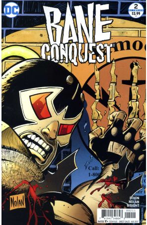 Bane Conquest 2 published by DC with cover art by Graham Nolan