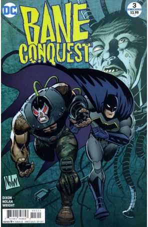 Bane Conquest 3 published by DC with cover art by Graham Nolan