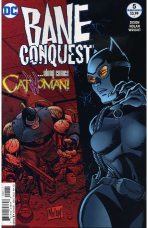 Bane Conquest 5 published by DC with cover art by Graham Nolan