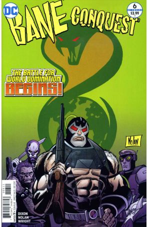 Bane Conquest 6 published by DC with cover art by Graham Nolan