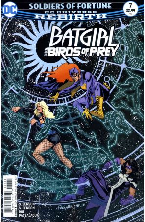 Batgirl And the Birds of Prey 7 published by DC with cover art by Yanick Paquette