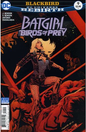 Batgirl And the Birds of Prey 9 published by DC with cover art by Yanick Paquette