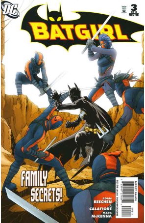 Batgirl (2nd Series) 3 published by DC with cover art by Andy Clarke