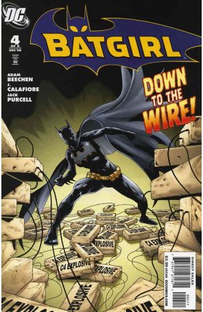 Batgirl (2nd Series) 4 published by DC with cover art by Andy Clarke