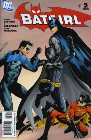 Batgirl (2nd Series) 5 published by DC with cover art by Andy Clarke