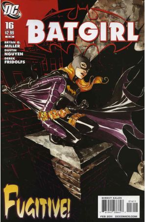 Batgirl (3rd series) 16 published by DC with cover art by Dustin Nguyen