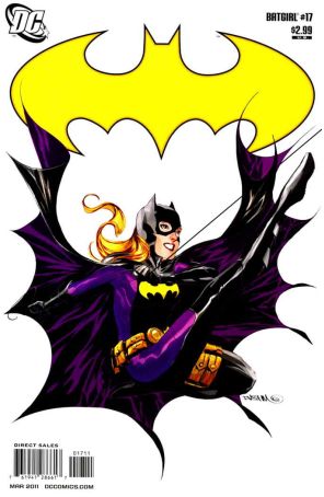 Batgirl (3rd series) 17 published by DC with cover art by Dustin Nguyen