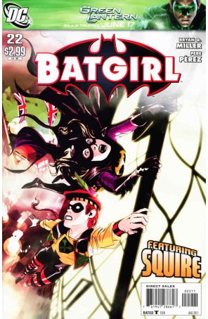 Batgirl (3rd series) 22 published by DC with cover art by Dustin Nguyen