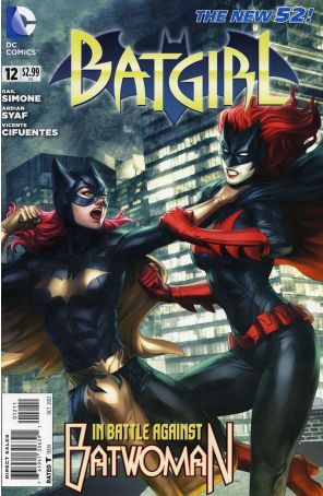 Batgirl (4th Series) 12 published by DC with cover art by Stanley Lau