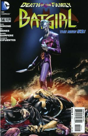 Batgirl (4th Series) 14 published by DC with cover art by Ed Benés