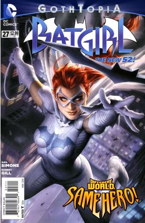 Batgirl (4th Series) 27 published by DC with cover art by Alex Garner
