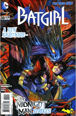 Batgirl (4th Series) 30 published by DC with cover art by Alex Garner