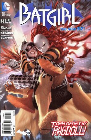 Batgirl (4th Series) 31 published by DC with cover art by Alex Garner