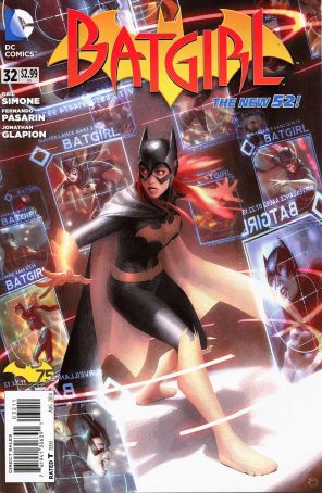 Batgirl (4th Series) 32 published by DC with cover art by Alex Garner