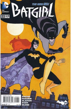Batgirl (4th Series) 33A published by DC with cover art by Cliff Chiang