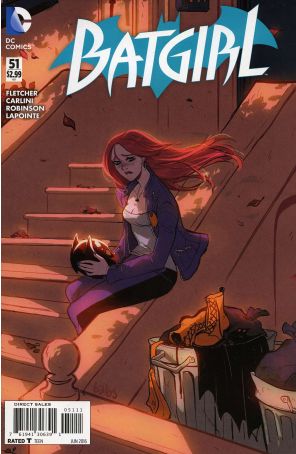 Batgirl (4th Series) 51 published by DC with cover art by Babs Tarr