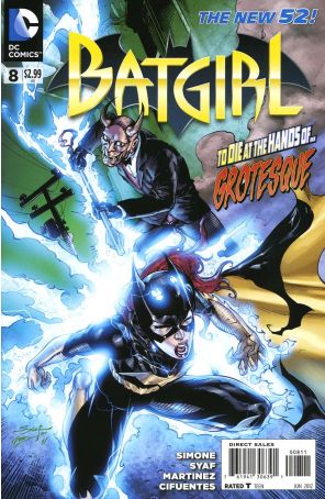 Batgirl (4th Series) 8 published by DC with cover art by Adam Hughes