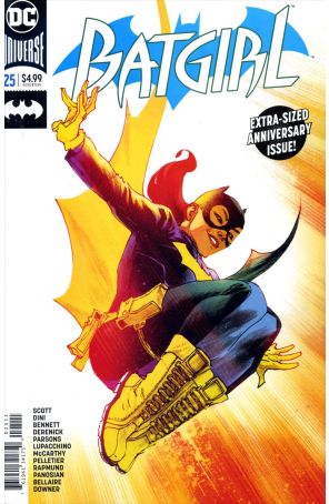 Batgirl (5th Series) 25 published by DC with cover art by Rafael Albuquerque