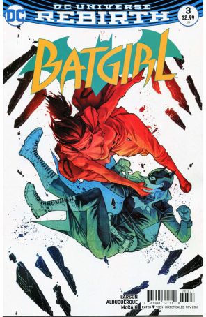 Batgirl (5th Series) 3A published by DC with cover art by Francis Manapul