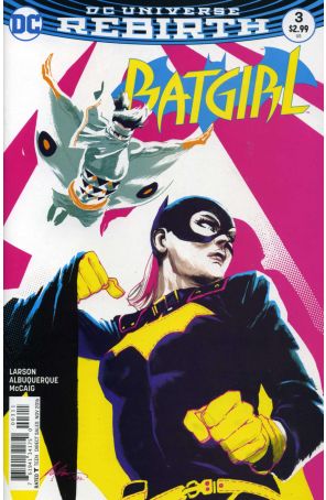 Batgirl (5th Series) 3 published by DC with cover art by Rafael Albuquerque