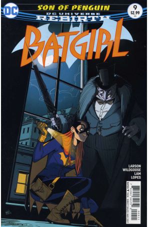 Batgirl (5th Series) 9 published by DC with cover art by Chris Wildgoose