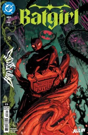 Batgirl (6th Series) 23A published by DC with cover art by David Talaski