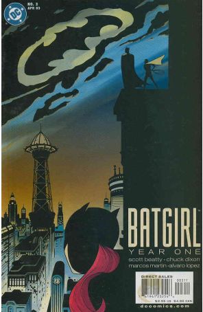 Batgirl Year One 3 published by DC with cover art by Marcos Martin