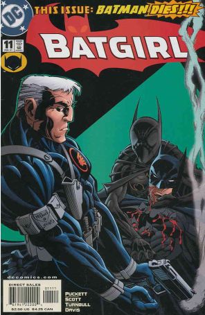 Batgirl 11 published by DC with cover art by Scott McDaniel