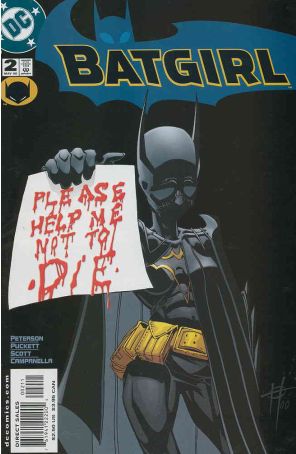 Batgirl 2 published by DC with cover art by Damion Scott