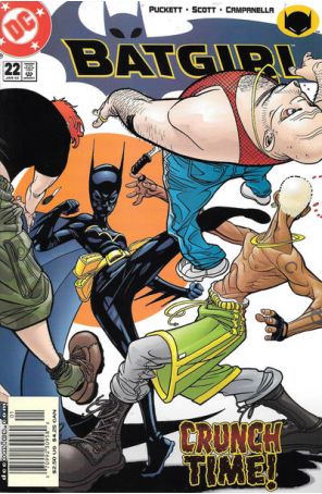 Batgirl 22 (Newsstand) published by DC