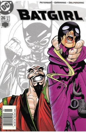 Batgirl 26 (Newsstand) published by DC with cover art by Damion Scott