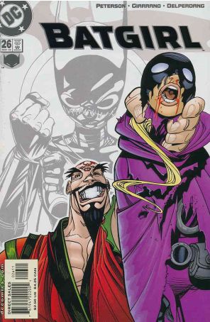 Batgirl 26 published by DC with cover art by Damion Scott