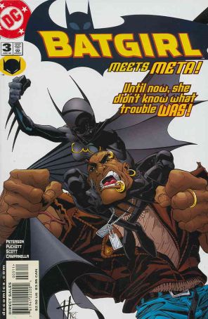 Batgirl 3 published by DC with cover art by Damion Scott