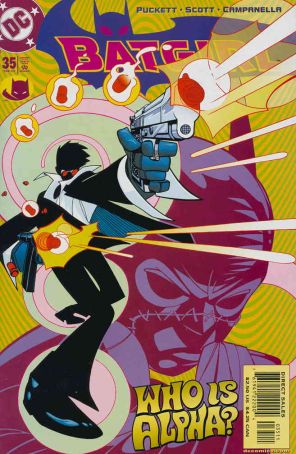 Batgirl 35 published by DC with cover art by Damion Scott