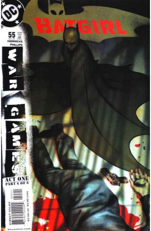 Batgirl 55 published by DC with cover art by James Jean