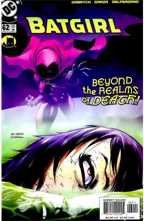 Batgirl 62 published by DC with cover art by Alé Garza
