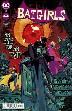 Batgirls 10 published by DC with cover art by Jorge Corona