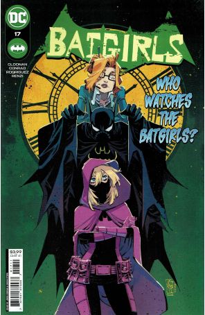 Batgirls 17 published by DC with cover art by Jorge Corona