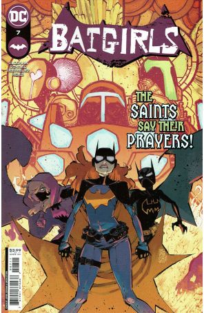 Batgirls 7 published by DC with cover art by Jorge Corona