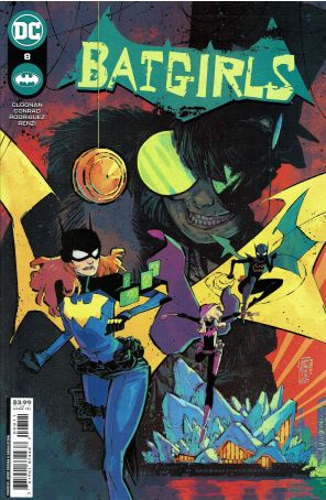 Batgirls 8 published by DC with cover art by Jorge Corona
