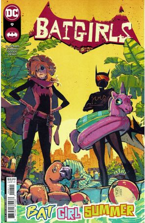 Batgirls 9 published by DC with cover art by Jorge Corona