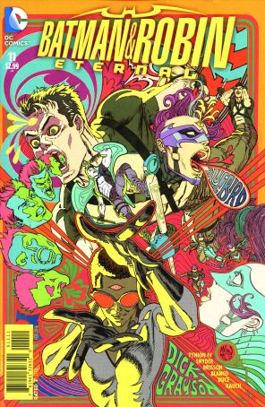 Batman And Robin Eternal 11 published by DC with cover art by Carlo Pagulayan