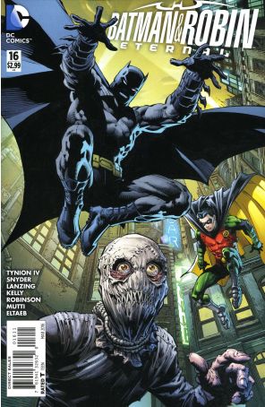 Batman And Robin Eternal 16 published by DC with cover art by David Finch