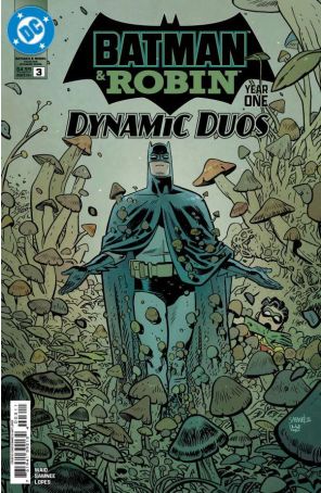 Batman And Robin Year One-Dynamic Duos 3A published by DC with cover art by Chris Samnee