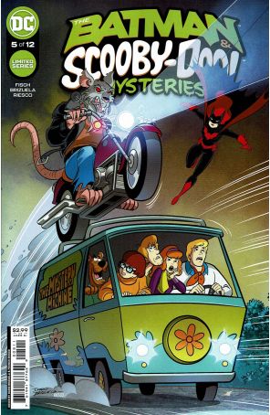 Batman And Scooby-Doo Mysteries (2nd Series) 5 published by DC with cover art by Dario Brizuela