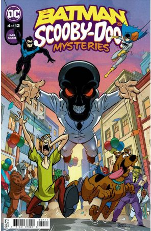 The Batman And Scooby-Doo Mysteries 4 published by DC with cover art by Dario Brizuela