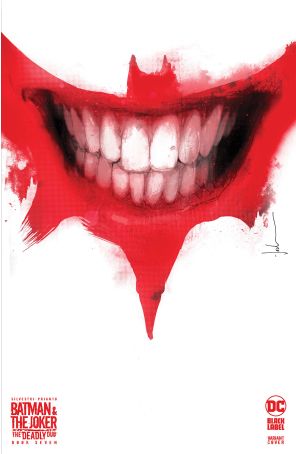 Batman And The Joker: The Deadly Duo 7H published by DC with cover art by Jock