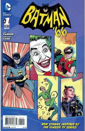 Batman '66 1A published by DC with cover art by Jonathan Case