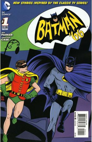 Batman '66 1 published by DC with cover art by Mike Allred